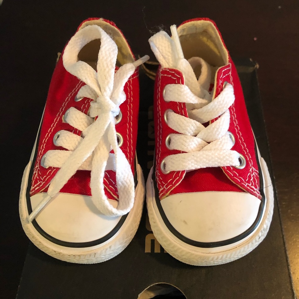 Baby converse size 2 Red